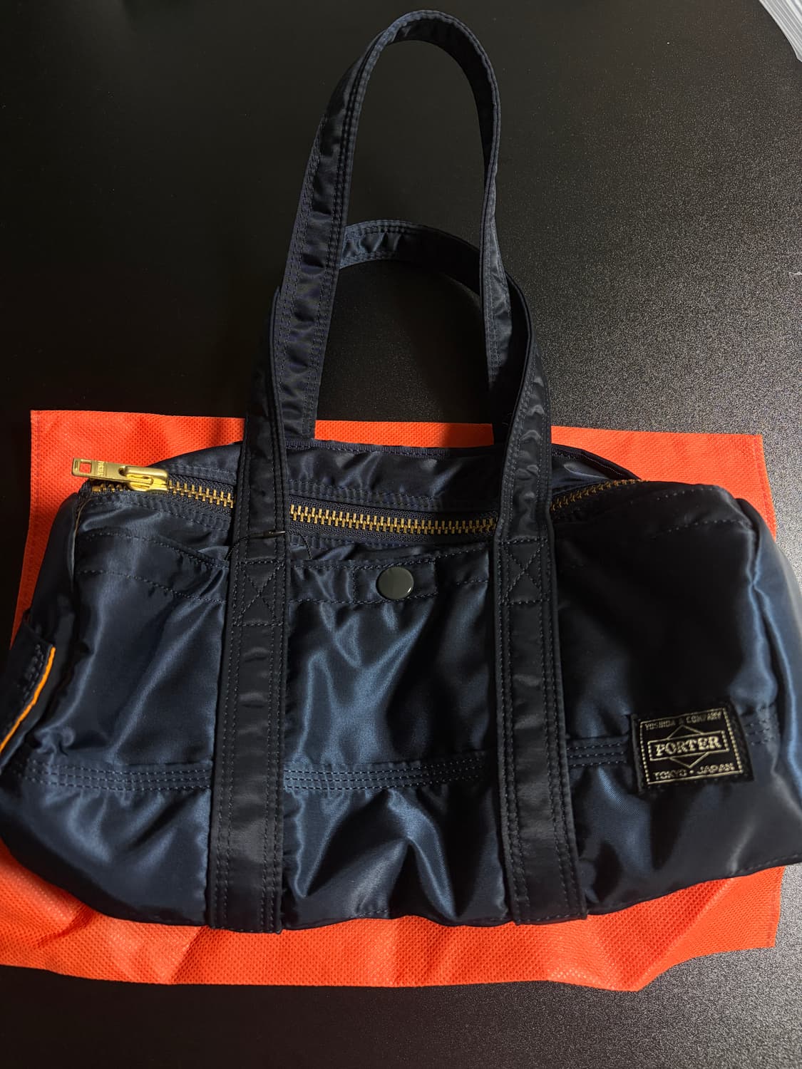 요시다 포터 탱커 더플백 S 아이언블루 상품이미지2