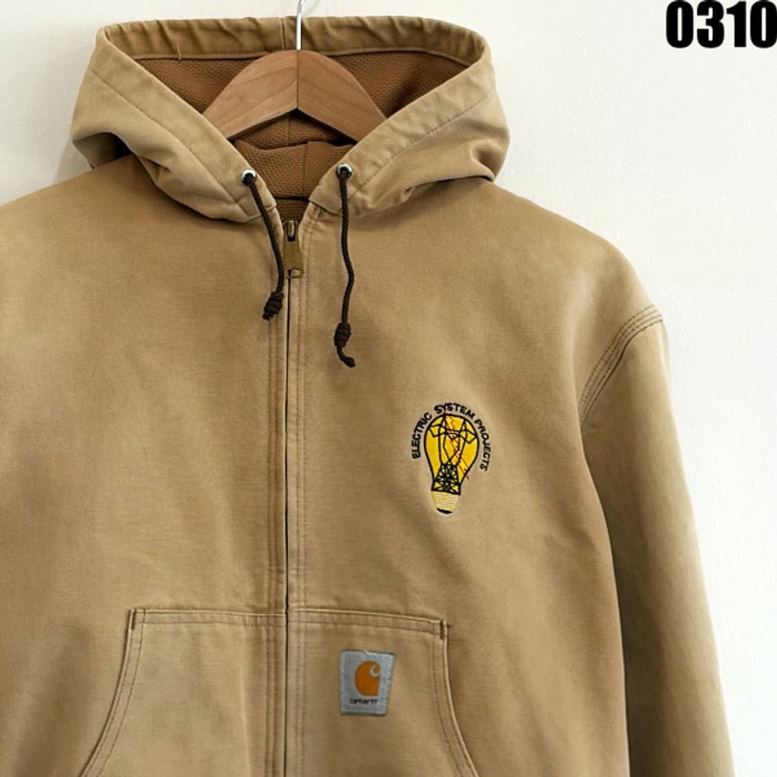 칼하트(Carhartt) 워크 후드 집업 자켓 L 0310 상품이미지2