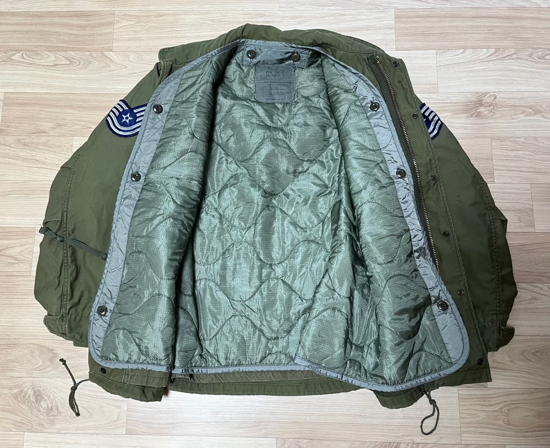 [내피 포함 풀세트] 74’s 3세대 USAF M65 필드 자켓 S-R 상품이미지4