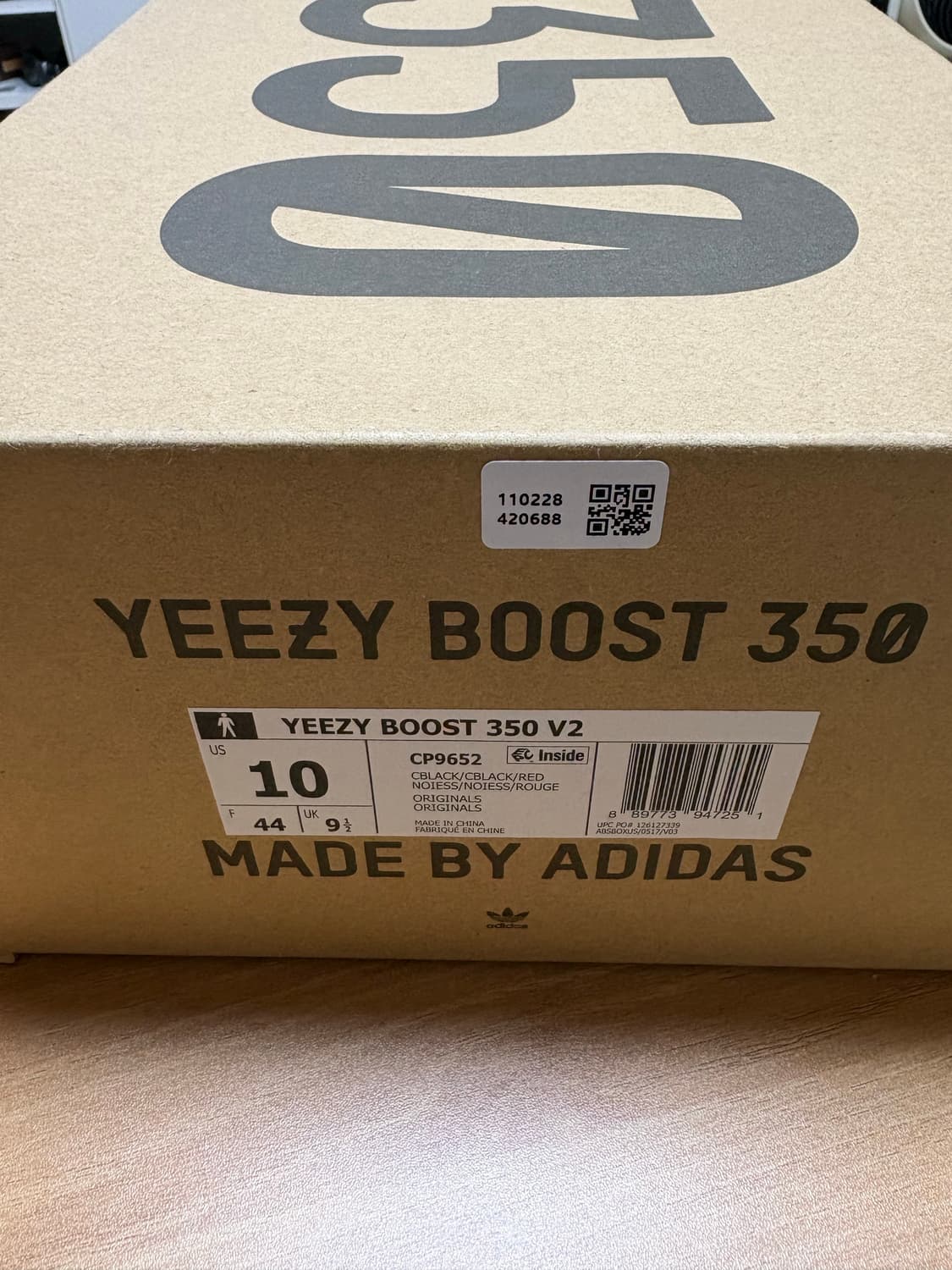 [새상품]이지부스트 v2 350 블랙레드 2020 280 상품이미지6