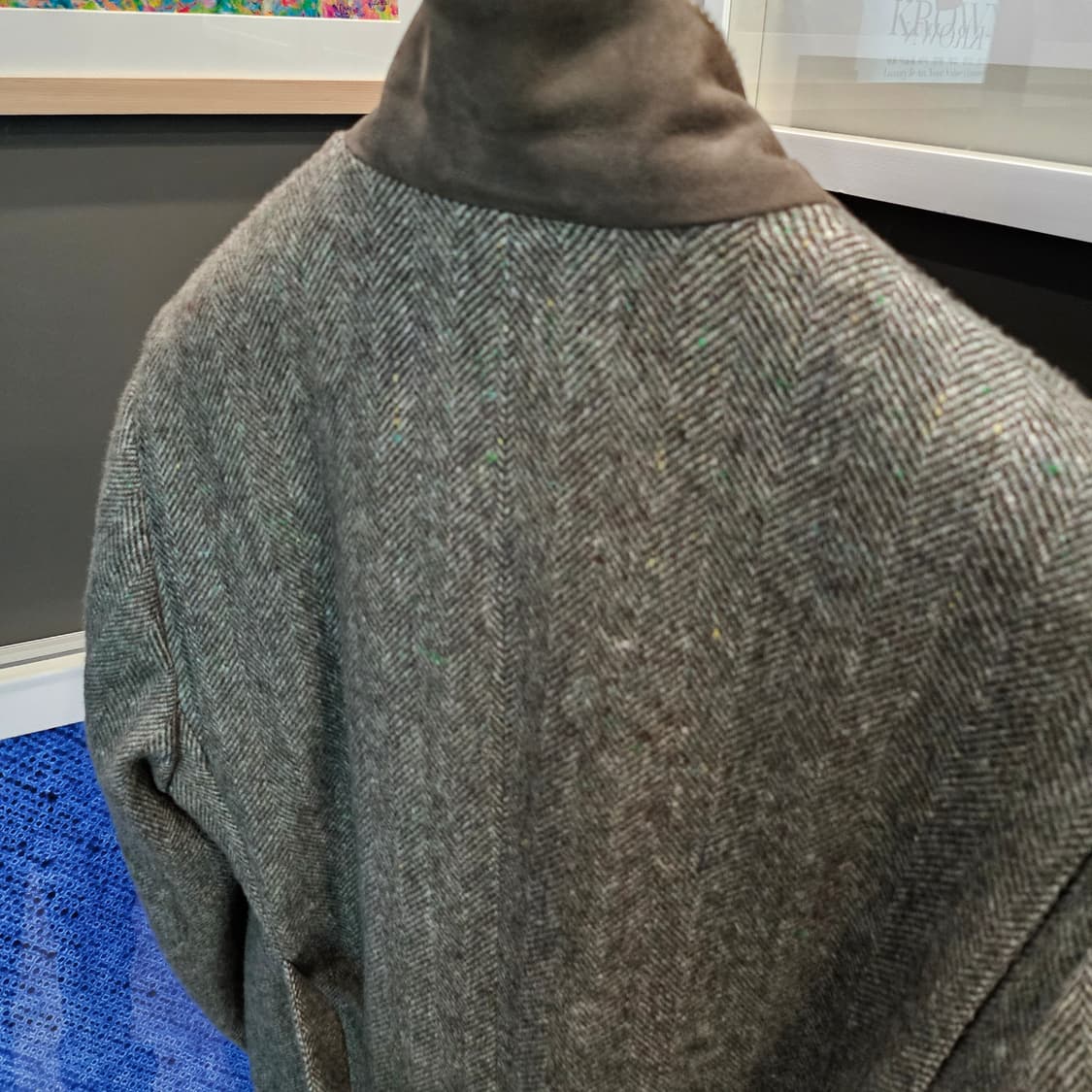 3XL)로로피아나 마틴갈라 캐시미어 신상 로브 코트 상품이미지4