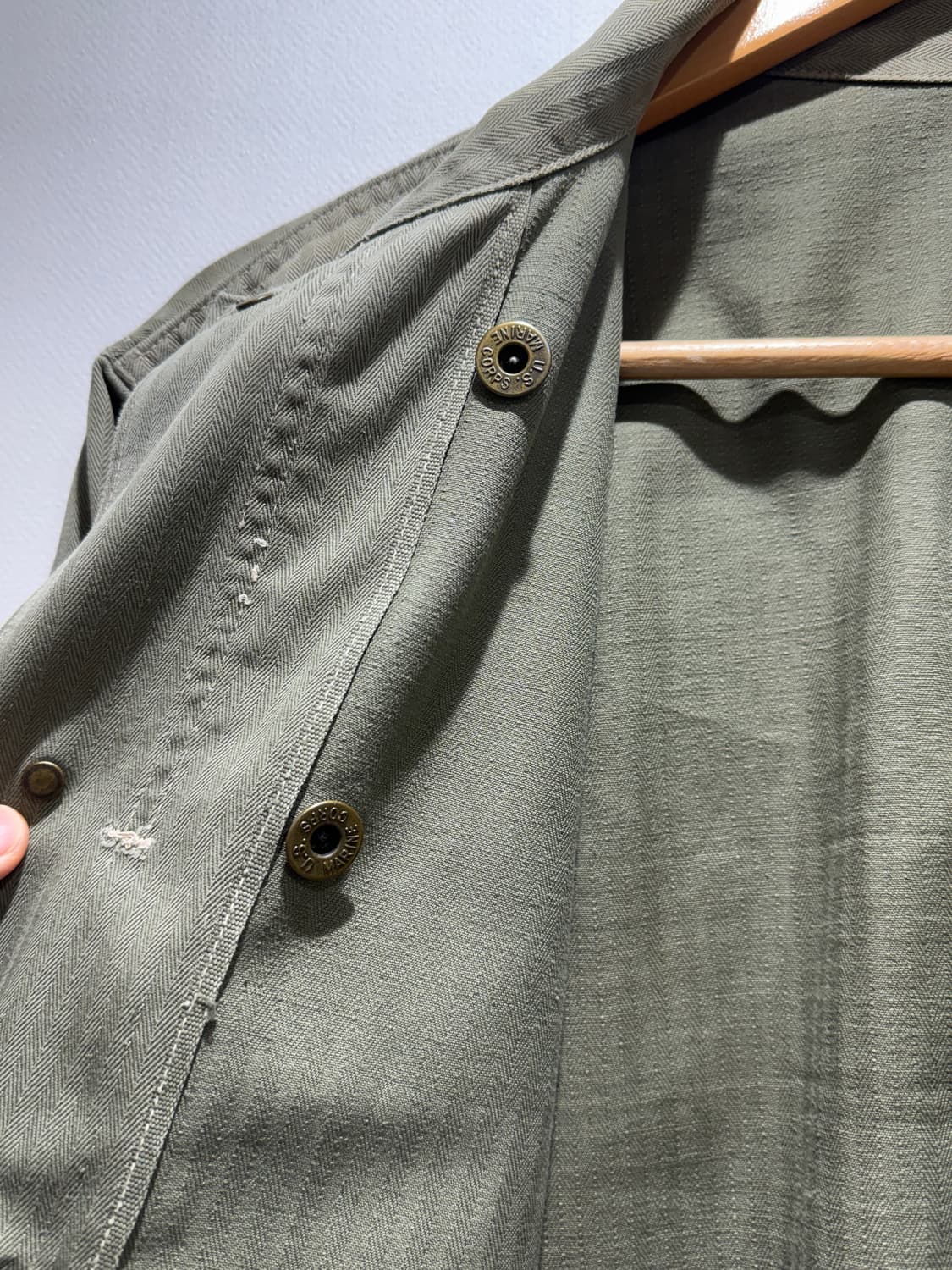 40s USMC P44 유틸리티 셔츠 상품이미지7