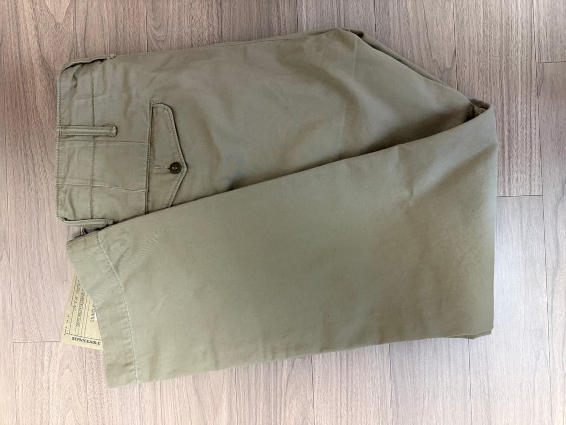 Rrl 오피서 치노팬츠 32/30 상품이미지3