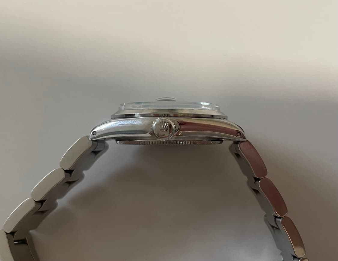 롤렉스 오이스터데이트 6466 티파니블루 31mm 수동 빈티지 시계 상품이미지4