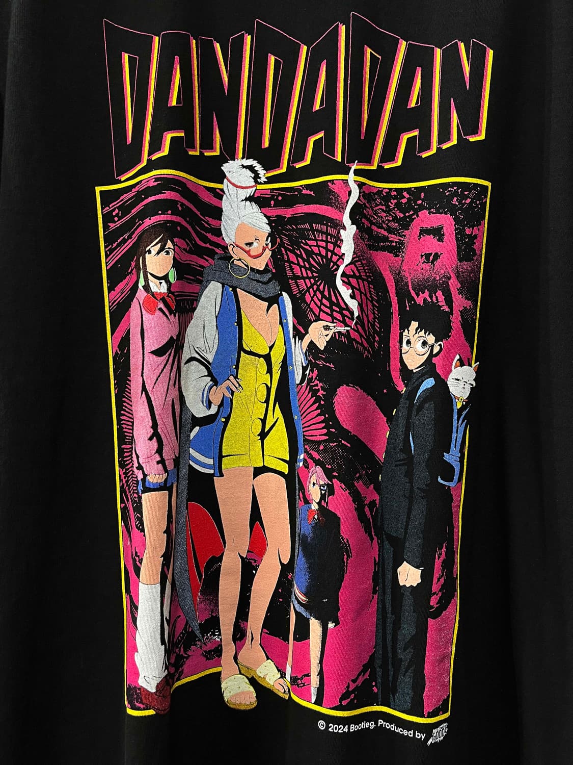 단다단 오컬트 팝아트 그래픽 애니 반팔티 부틀렉 상품이미지4