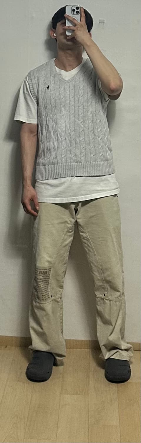 폴로 랄프로렌 케이블 니트 베스트 상품이미지5