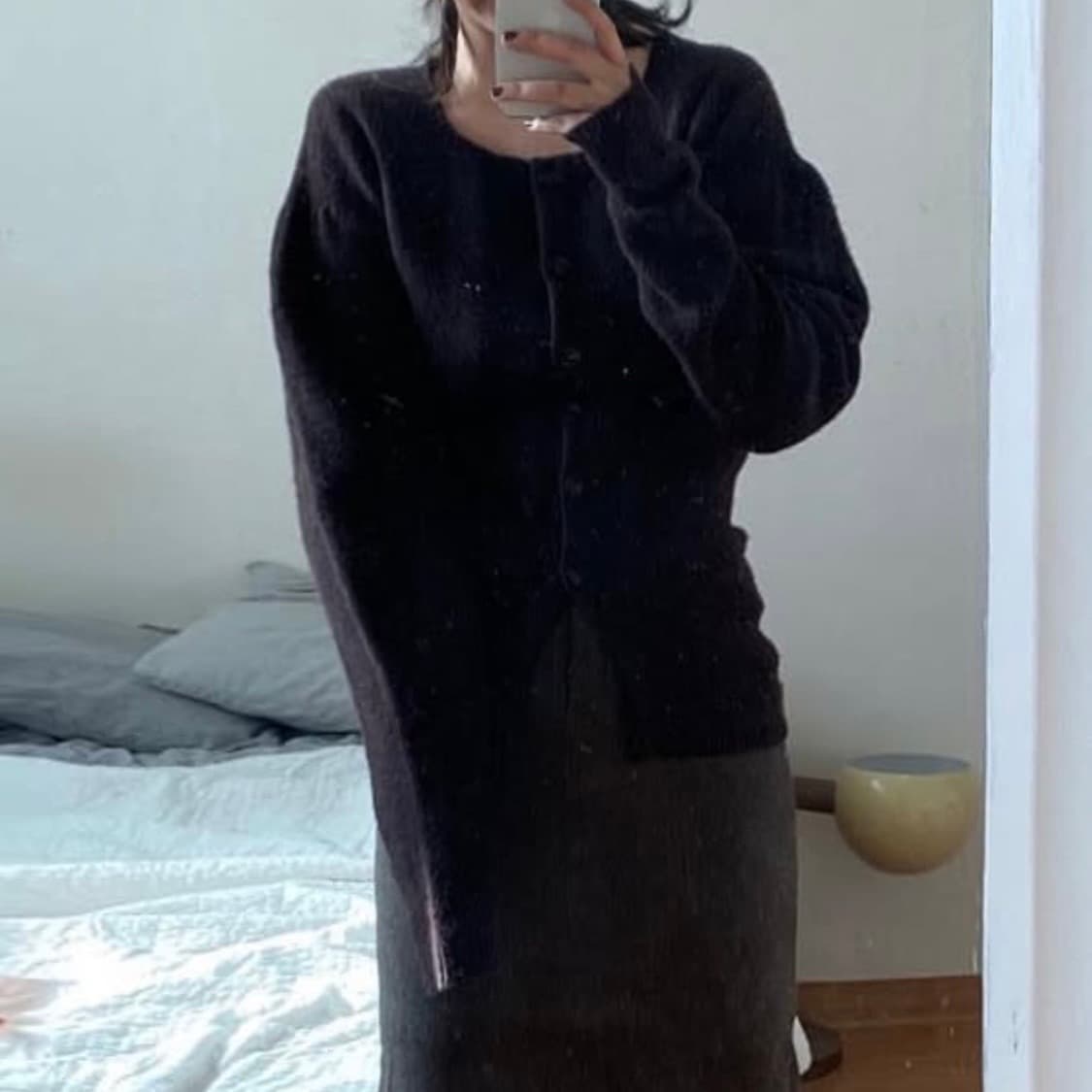 Lemaire 르메르 다크브라운 가디건 m 상품이미지3