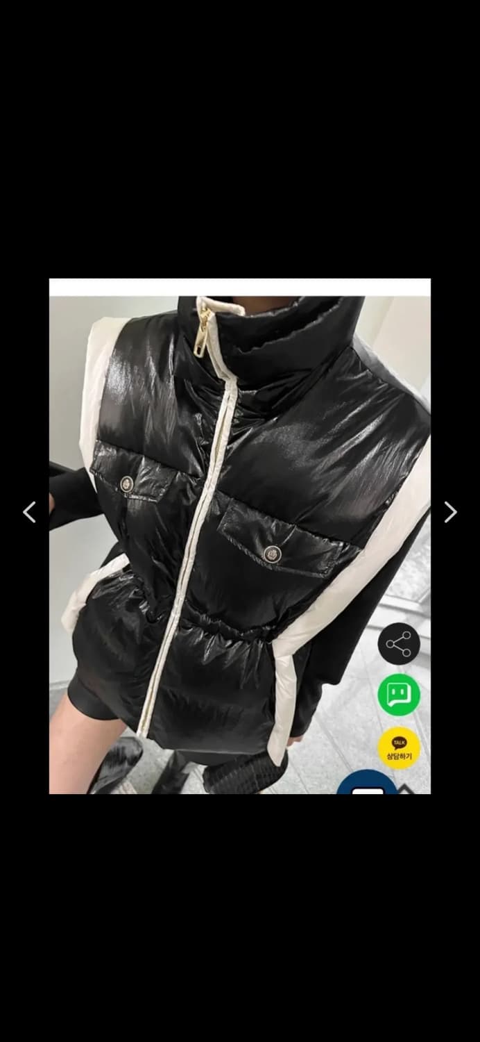 jull log 줄로그 오리털 패딩 조끼 상품이미지1