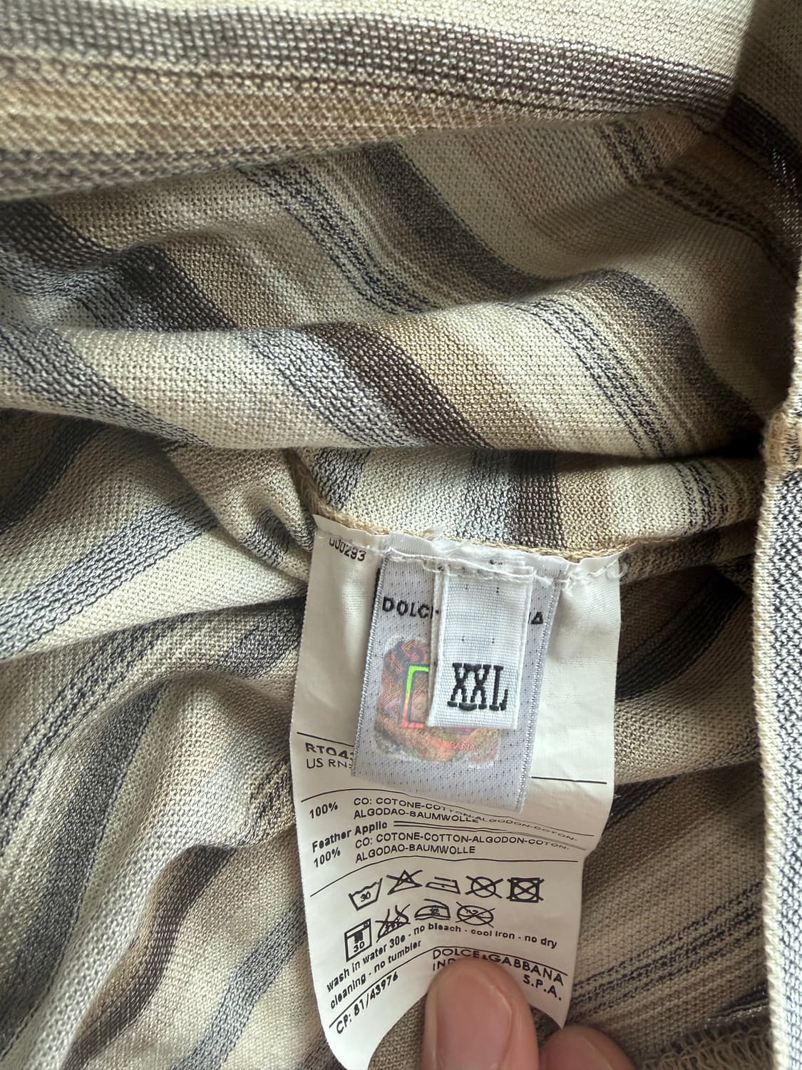 돌체앤가바나 빈티지 반팔 니트 상품이미지3