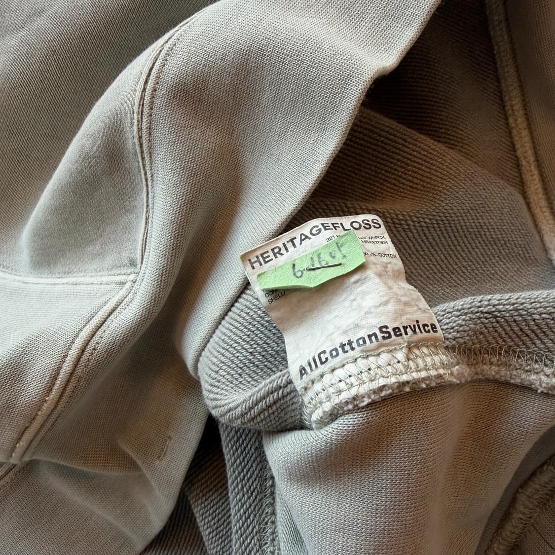 헤리티지 플로스 피그먼트 스웻셔츠 상품이미지7