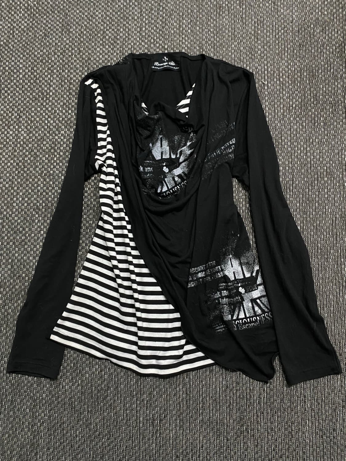 [버닝쇼] 2000s Vkei Draped Sleeve 상품이미지5