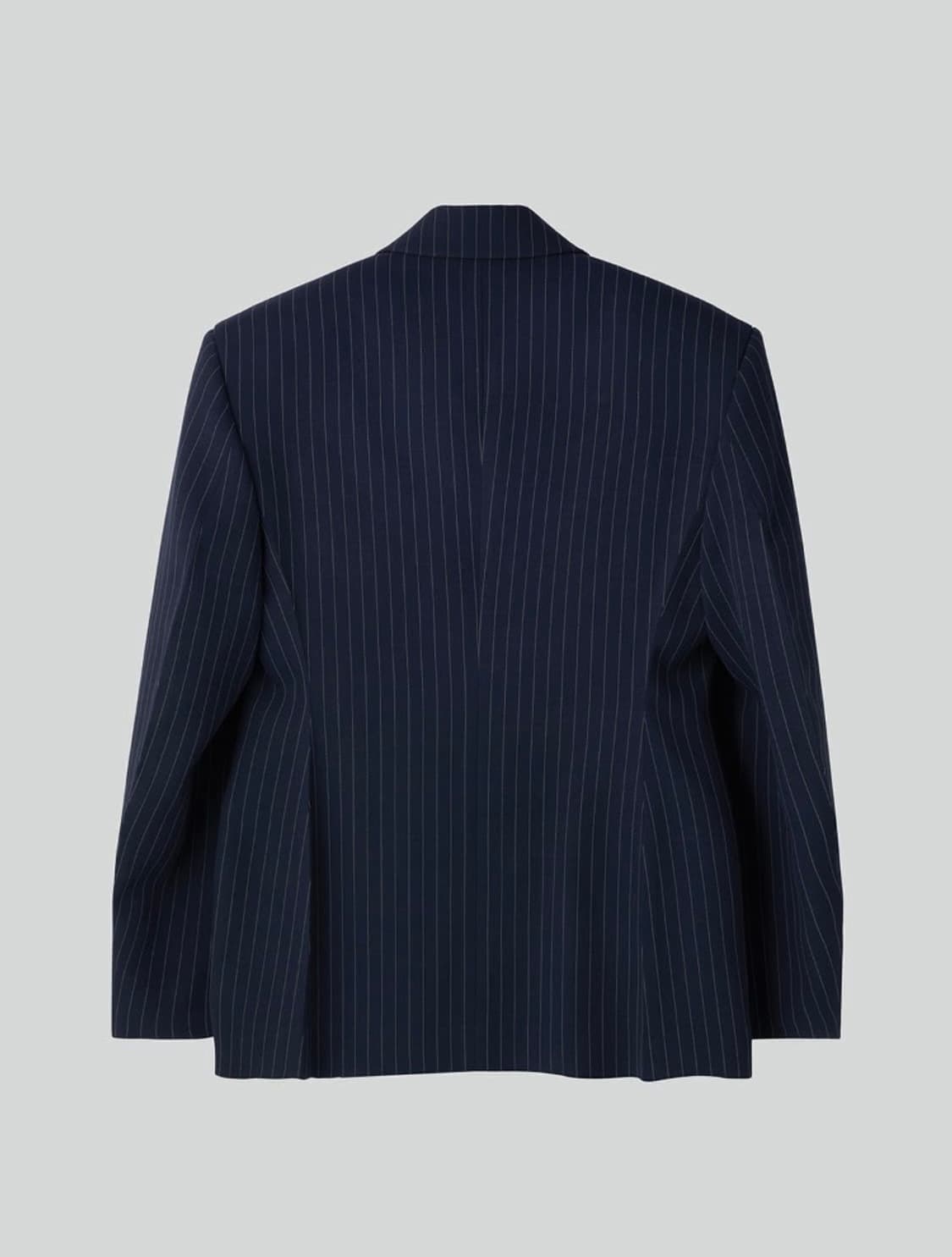 렉토 네이비 핀스트라이프 블레이저 s 상품이미지2