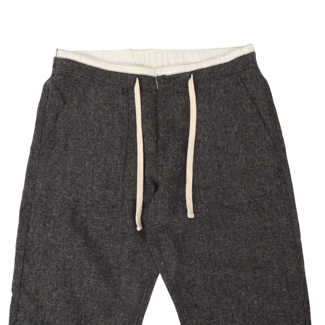 빔즈 헤링본 울 드로스트링 팬츠 상품이미지2