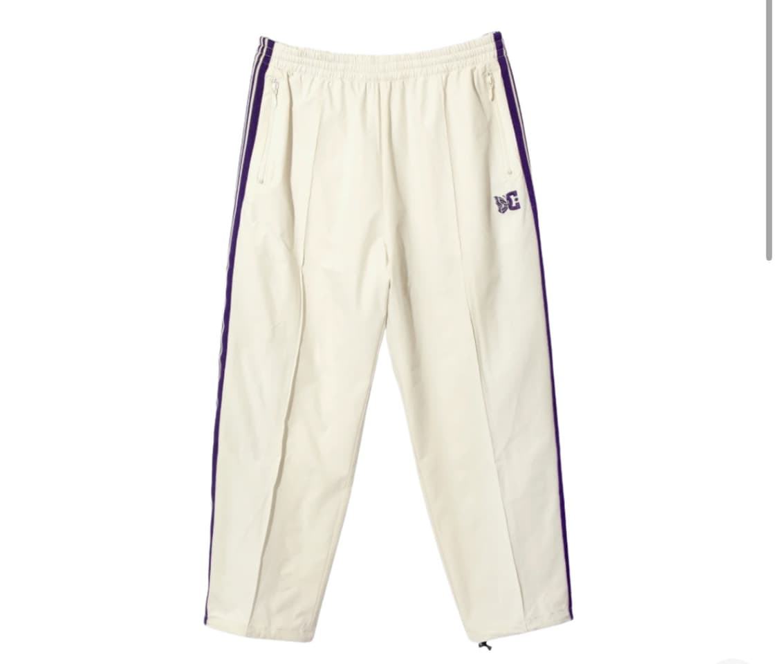 니들스xDC슈즈 트랙팬츠 폴리 립스탑 아이보리 상품이미지2