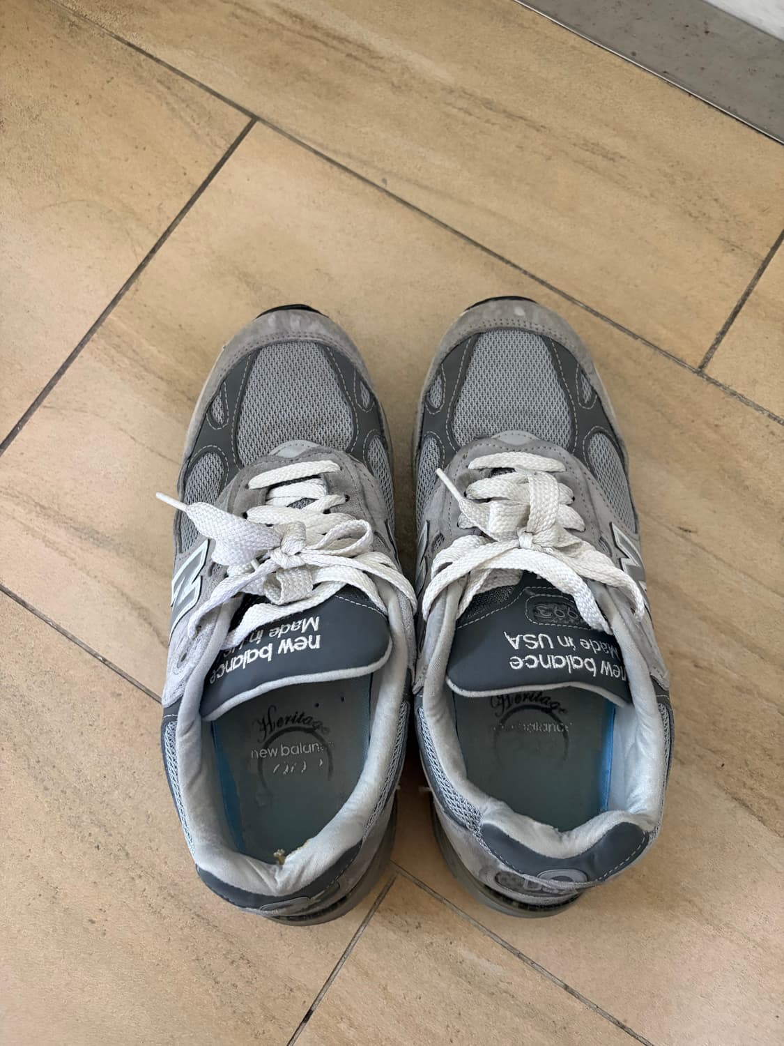 (260) 뉴발란스 993 그레이 Made in USA D 스탠다드 상품이미지3
