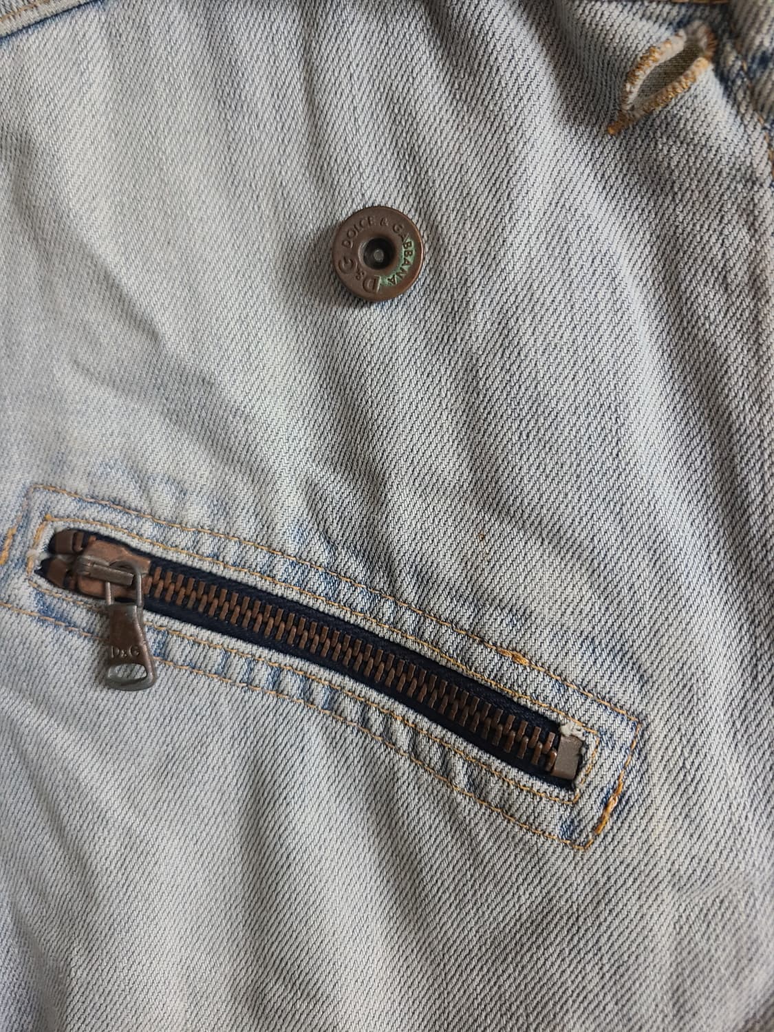 D&G 라이트 데님 자켓 청자켓(55-66) 상품이미지8