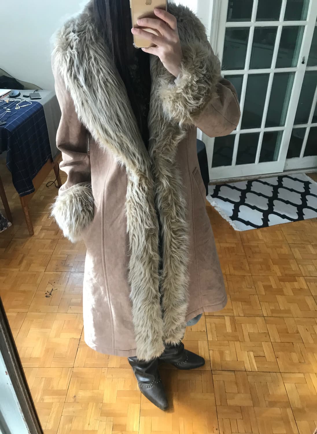 vintage shearing coat 상품이미지4