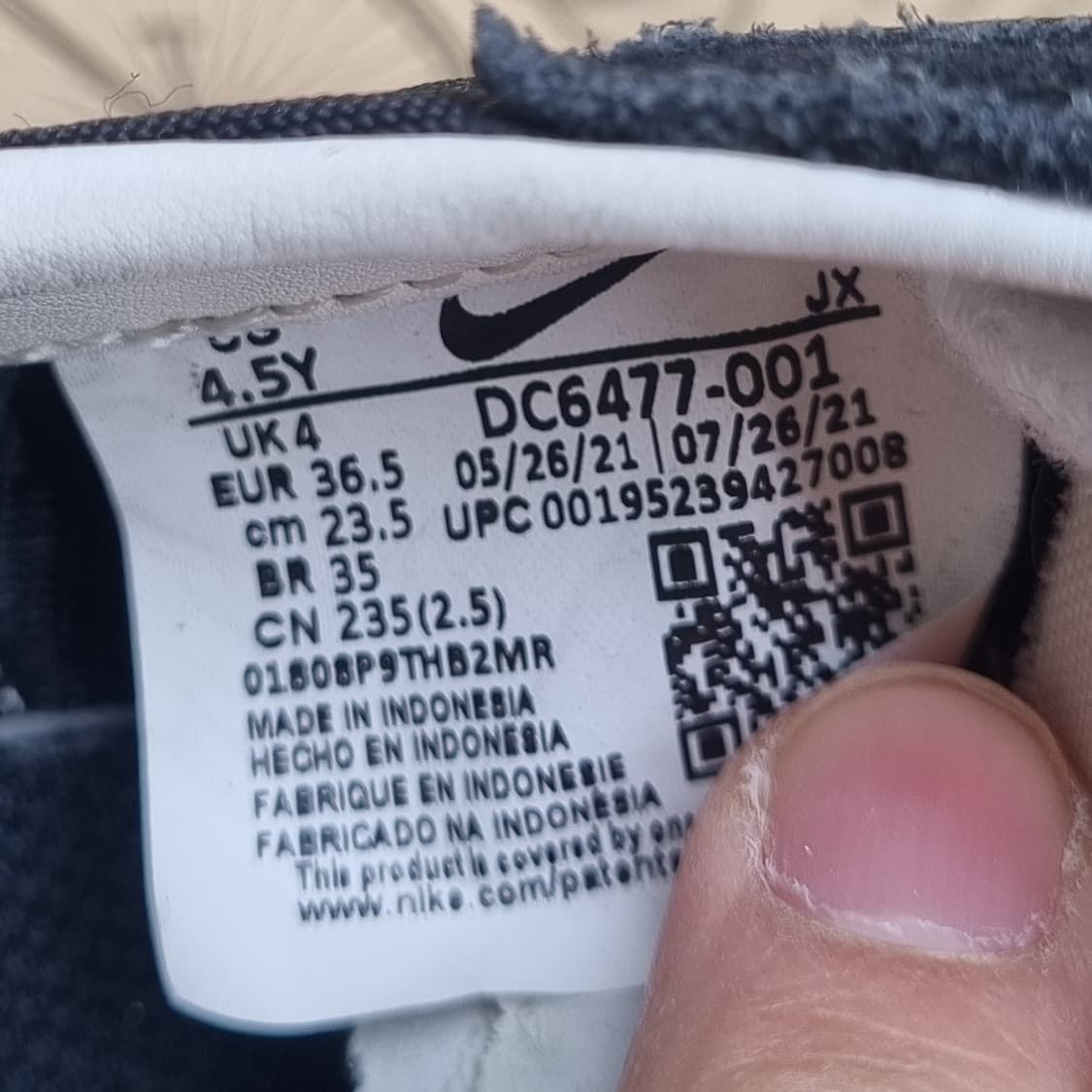 나이키 테일윈드79 검흰 여성운동화235  상품이미지6