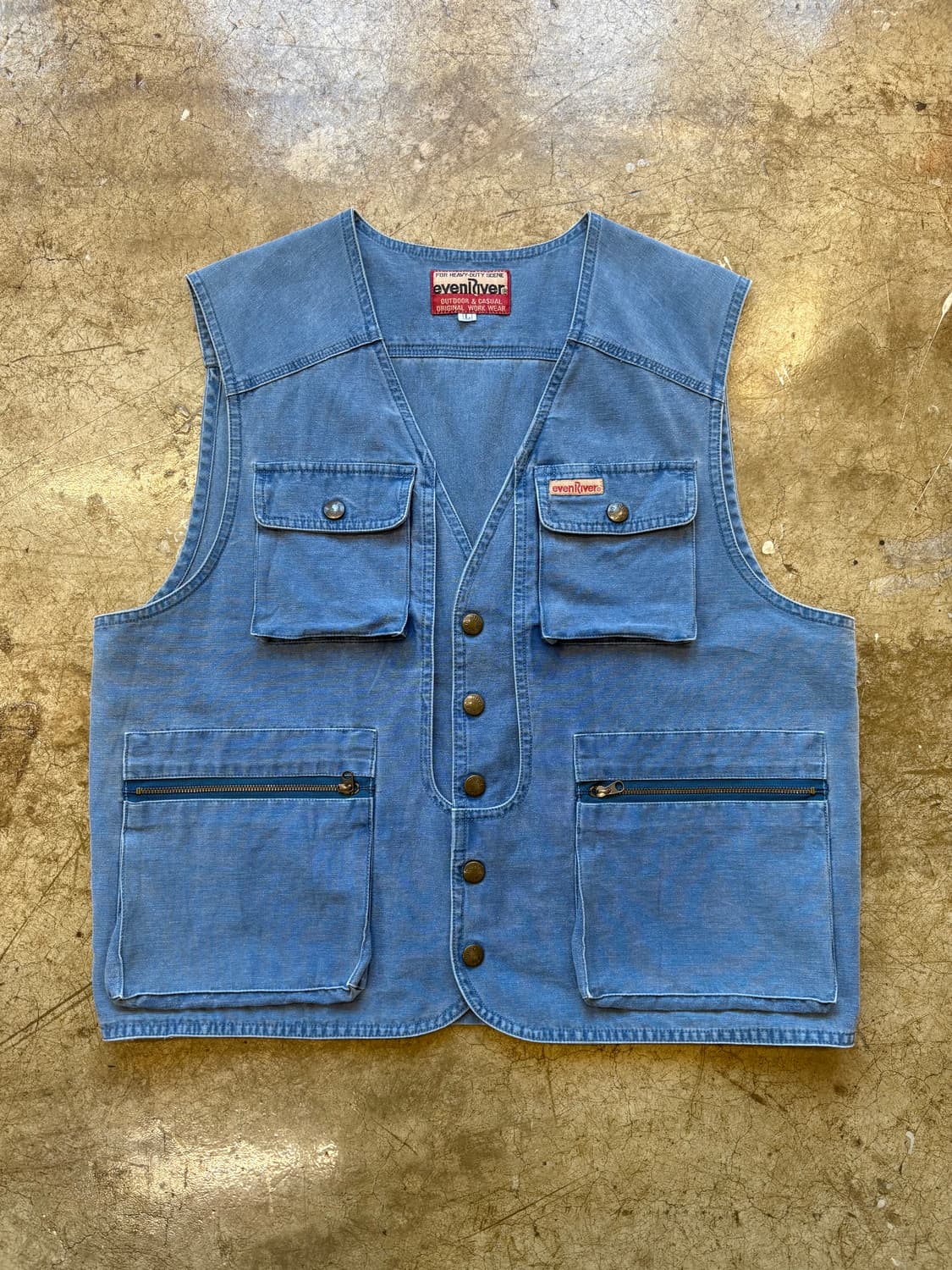 evenriver 워크웨어 코튼 베스트 상품이미지1