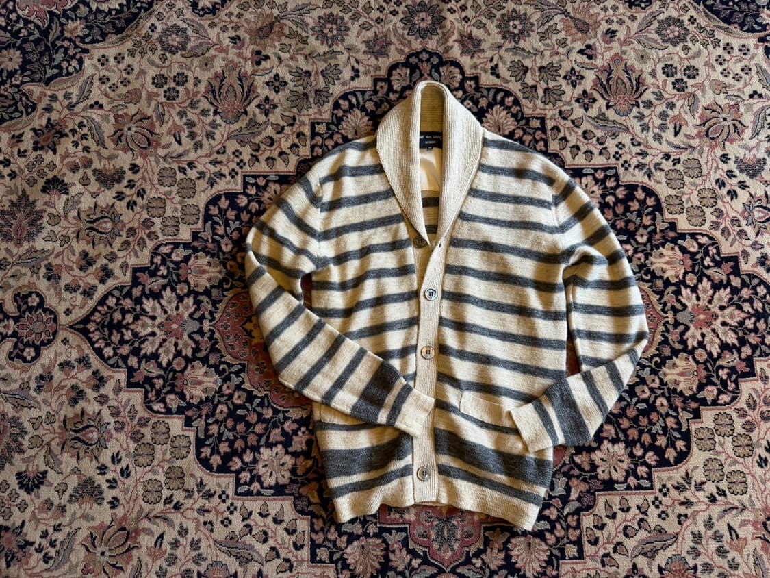 꼼데가르송 숄칼라 가디건 100 상품이미지1