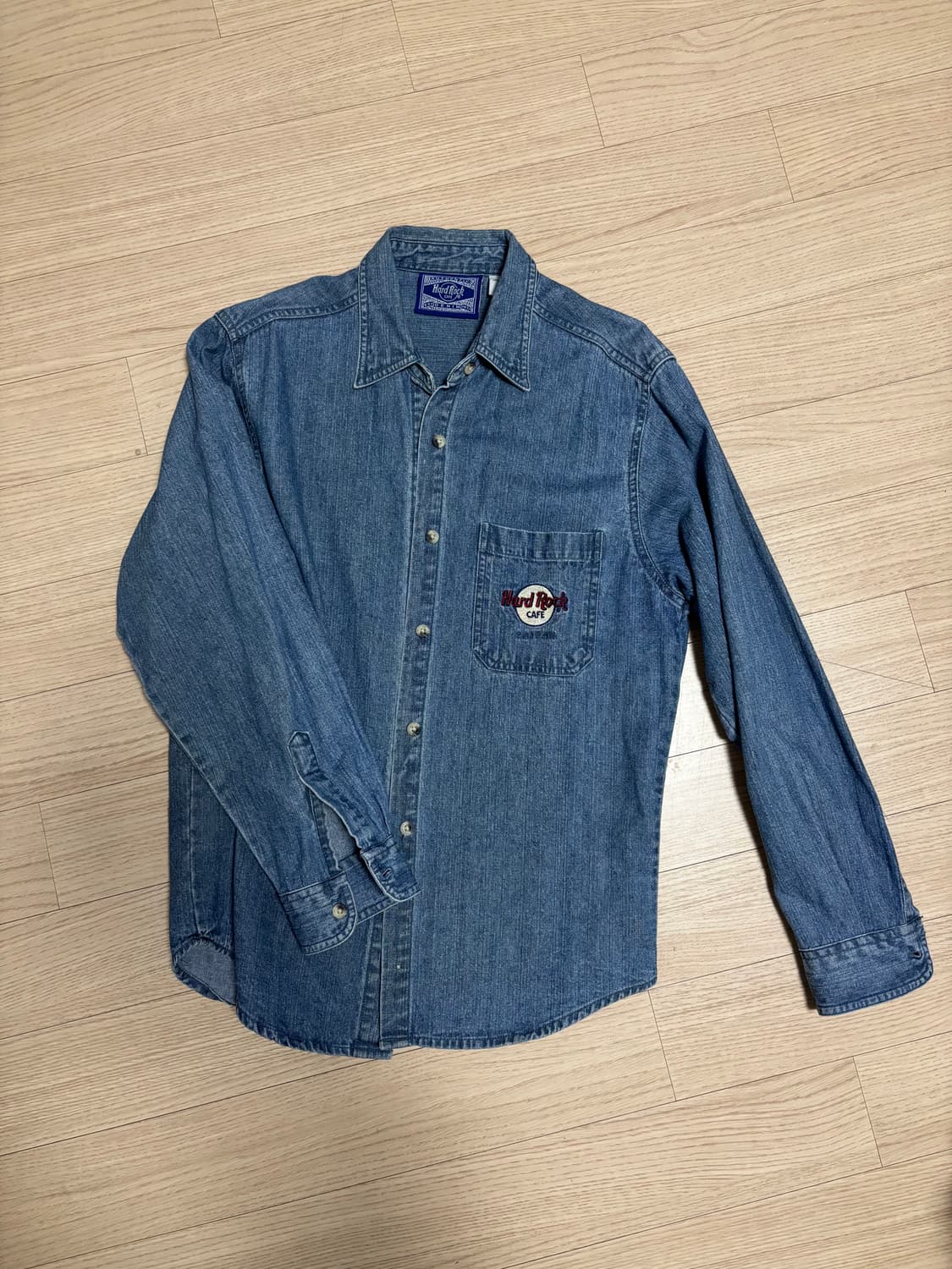 하드락 카페 데님 셔츠 자켓 상품이미지3