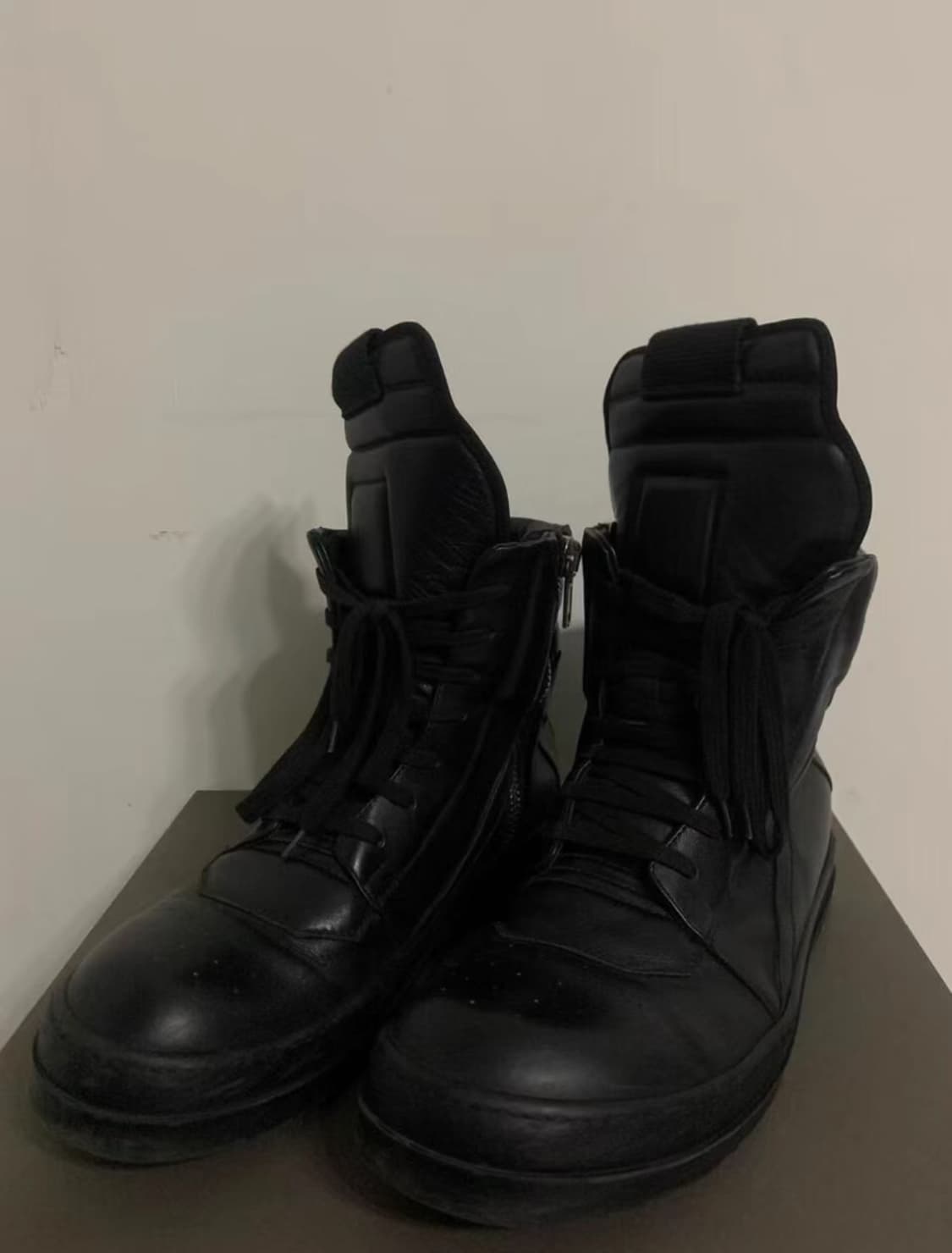 릭오웬스 지오바스켓 43 블랙 상품이미지1