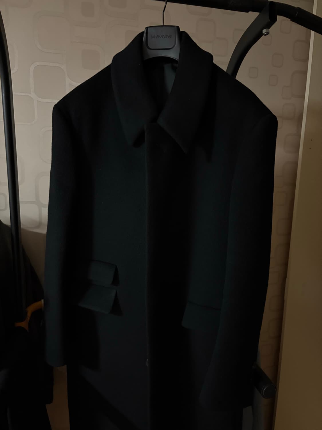 [46] 마마가리 오버사이즈 울 맥코트 상품이미지1