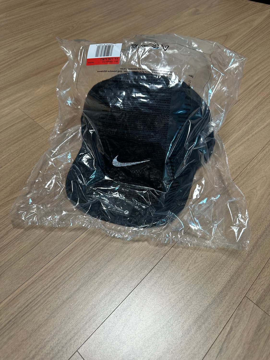 L/XL 나이키 드라이핏 플라이 언스트럭처 스우시 캡 블랙 상품이미지2