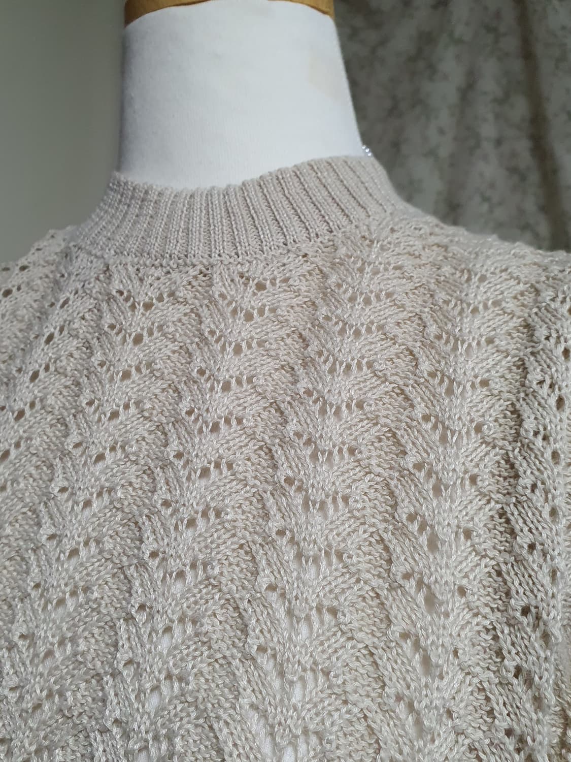 [일본빈티지] 아이보리 니트 조끼 모리걸 상품이미지3