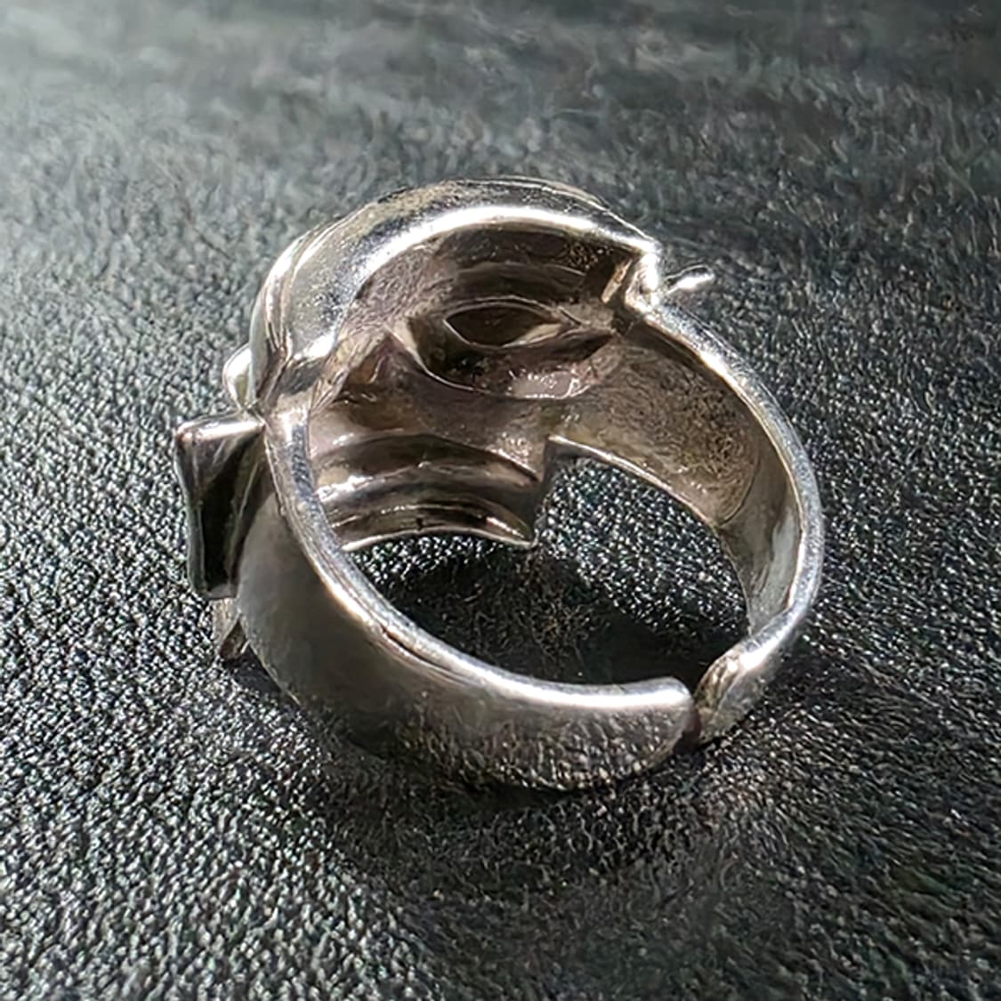 Effigy 실버 남자 엔틱 빈티지 명품 석상 부족 얼굴 반지 상품이미지4