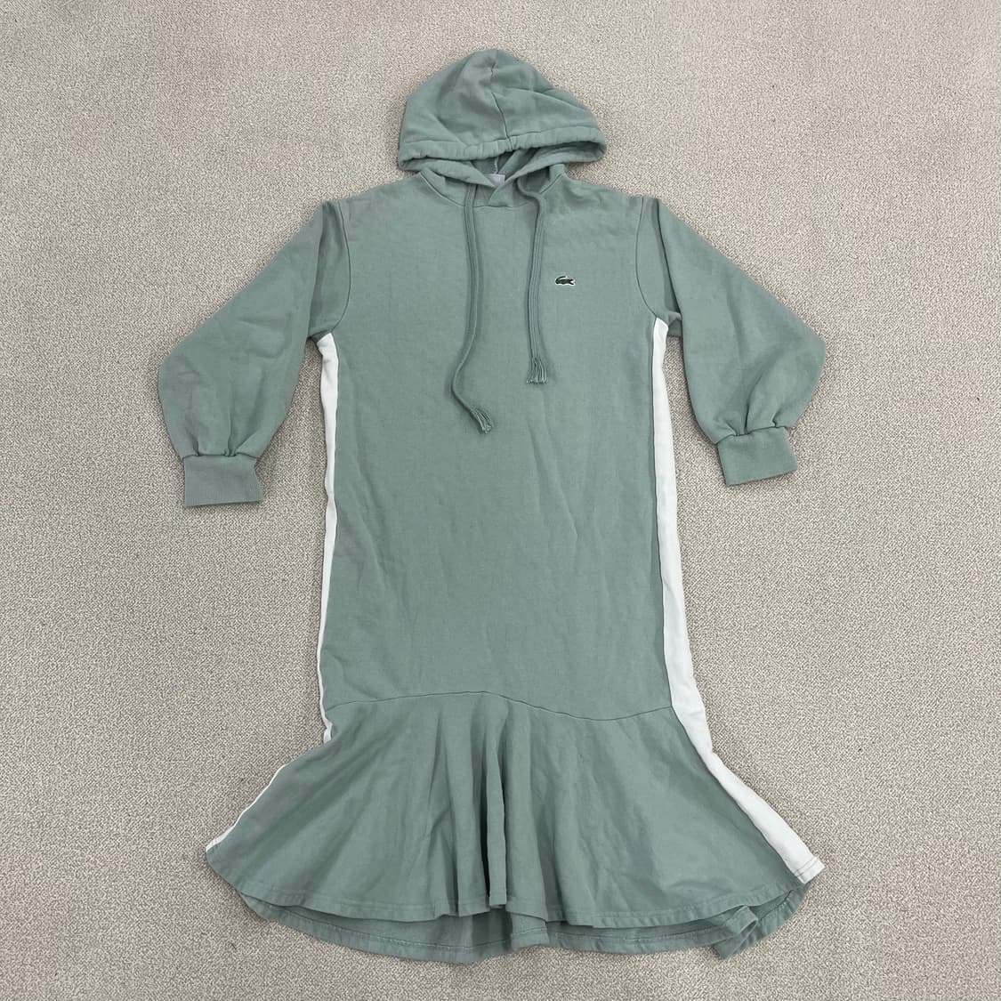 [실측확인] 라코스테 여성 플레어 후드 원피스 치마 0108M1 상품이미지1