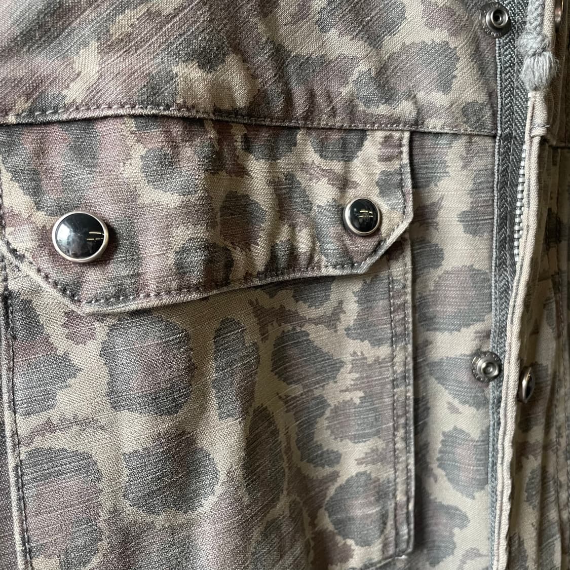 와코마리아 레오파드 야상자켓 상품이미지6