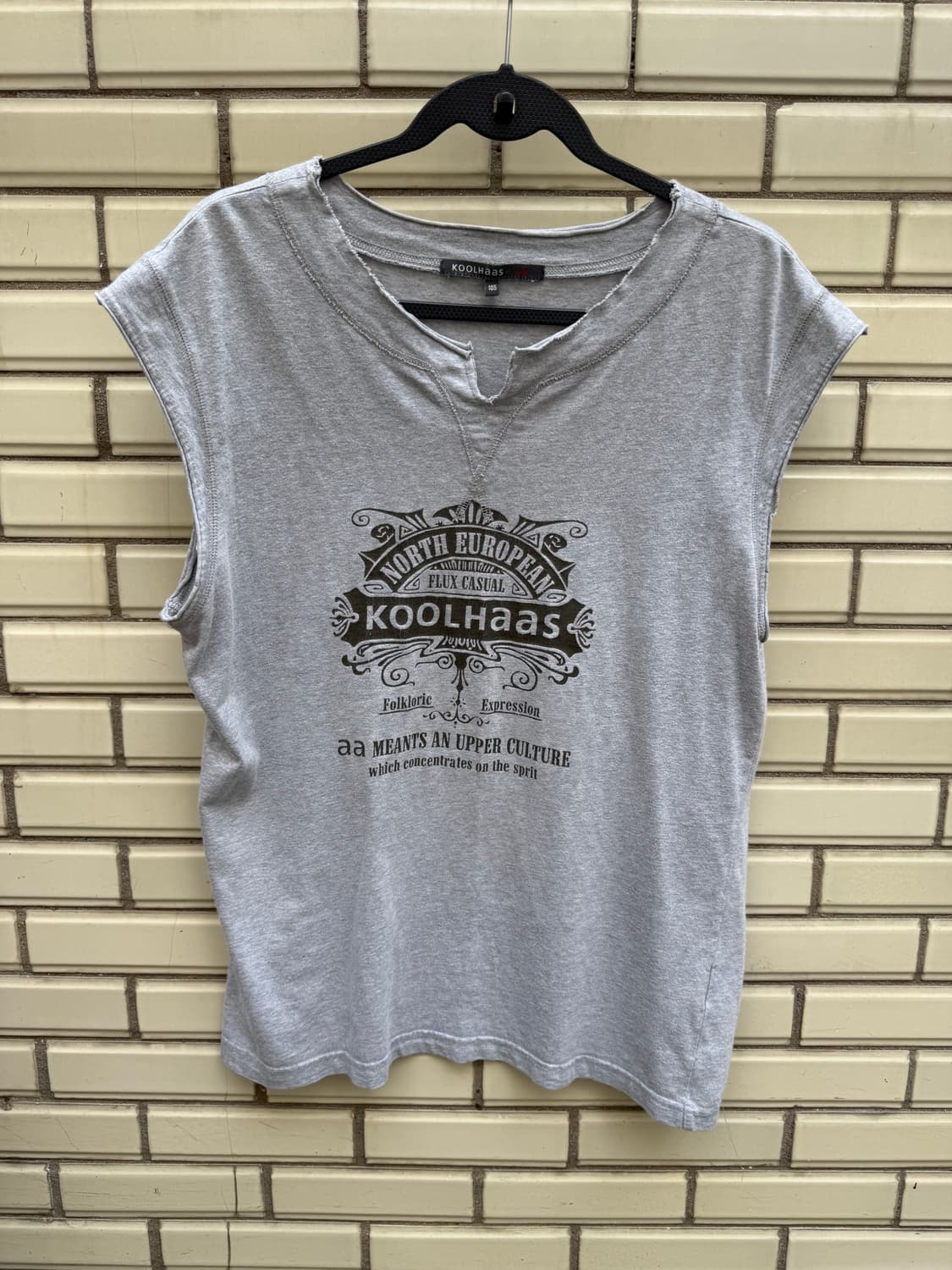 Koolhaas sleeveless shirt 상품이미지5