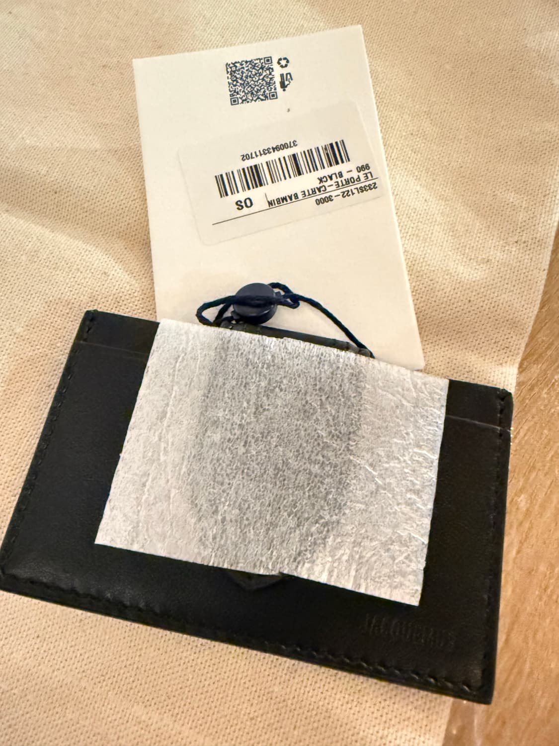 Jacquemus 자크뮈스 블랙 카드지갑 상품이미지2