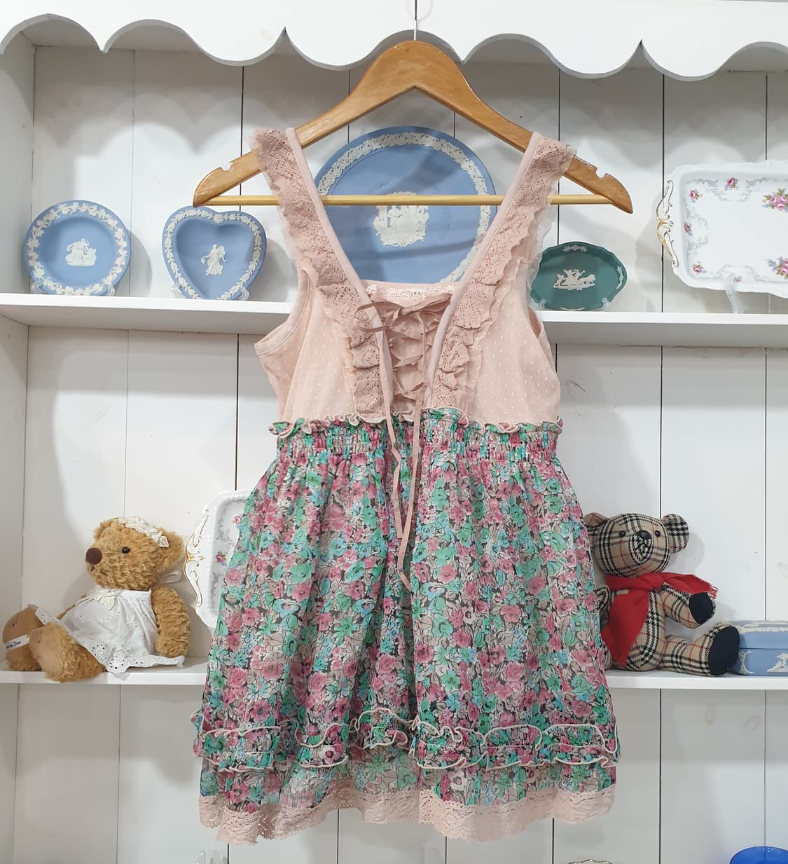 axes femme(엑시즈팜) 플라워 튜닉탑원피스 상품이미지1