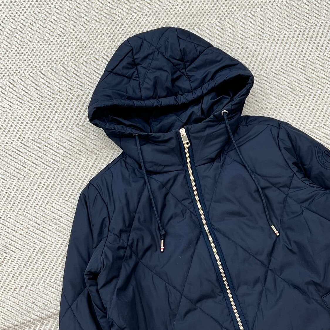 타미힐피거 퀼팅 후드 패딩 r2661 상품이미지5