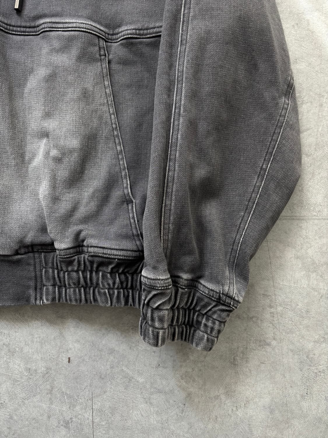 Solid Homme 솔리드옴므 23FW 다잉 데님 후드집업 상품이미지9