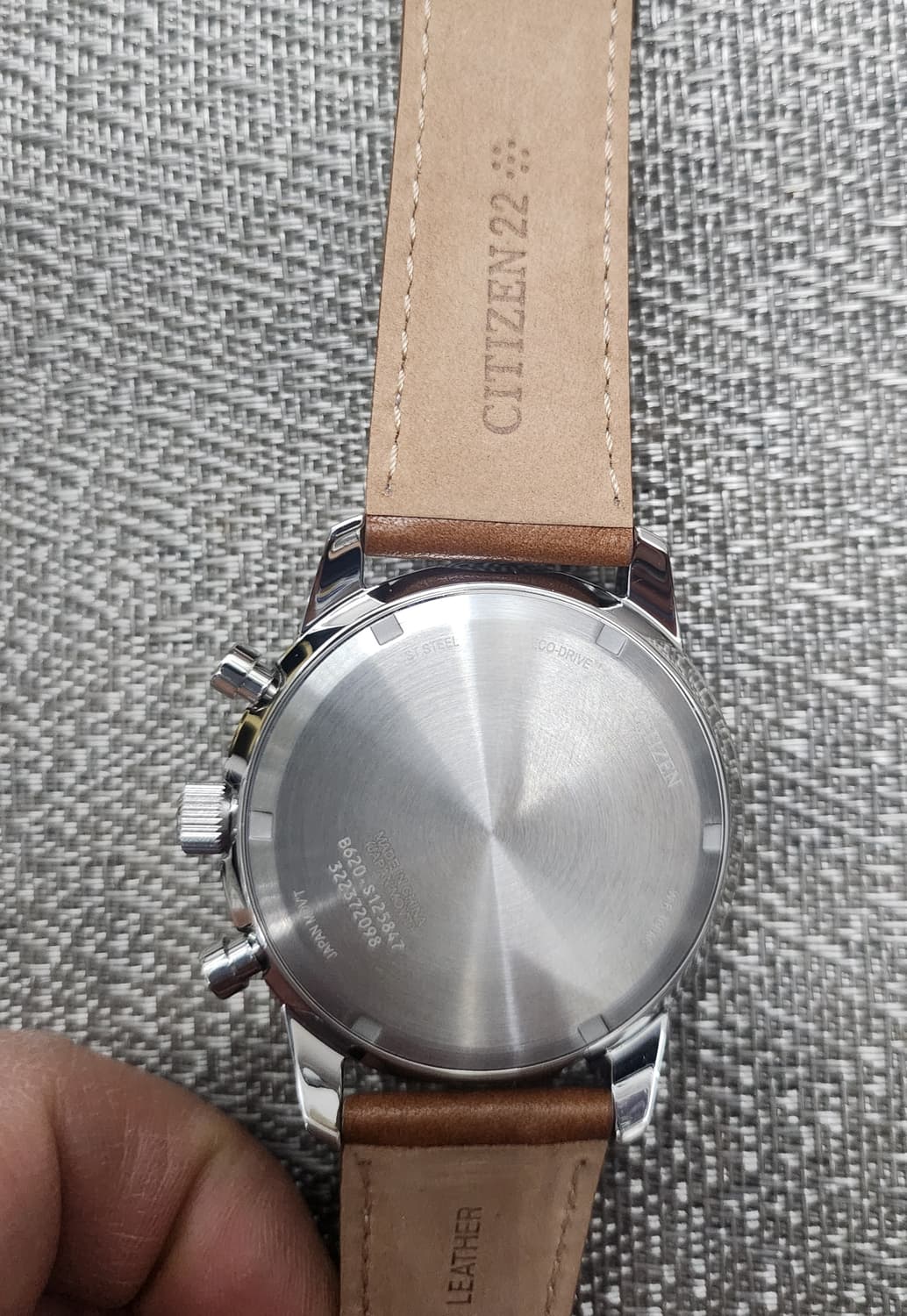 (새상품) 시티즌 에코드라이브 가죽 쿼츠시계 상품이미지5