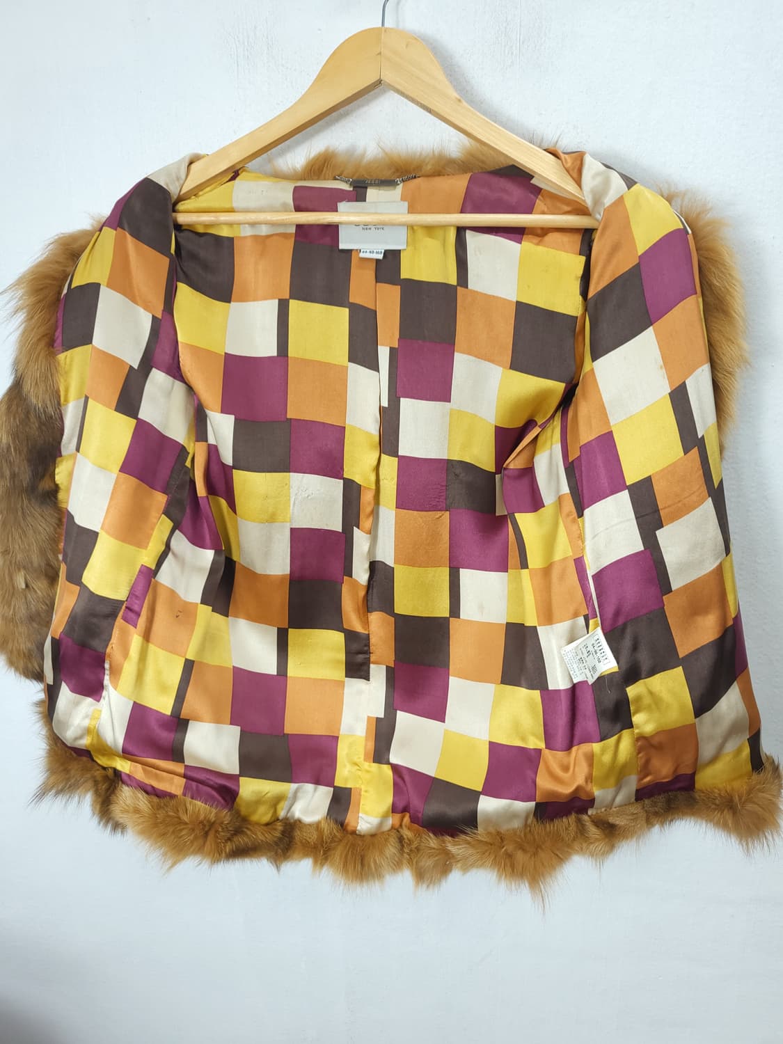 Jessi New York 브라운골드 천연폭스퍼 코트 90 S 상품이미지7