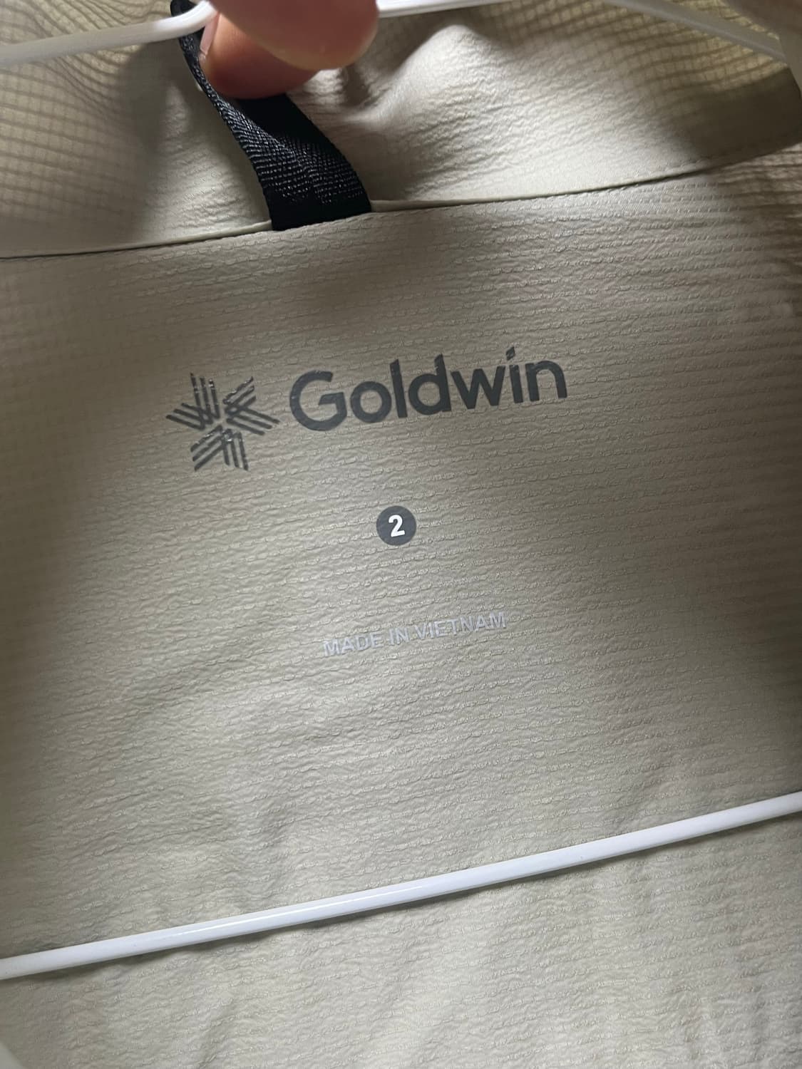 골드윈 이퀼리브리엄 윈드 자켓 포그 베이지 상품이미지4