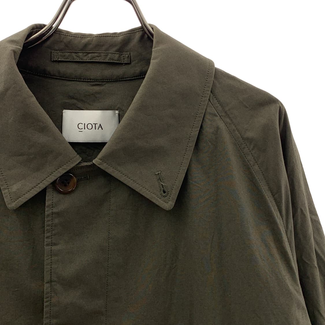 시오타 수빈코튼 타입라이터 발마칸 코트 상품이미지4