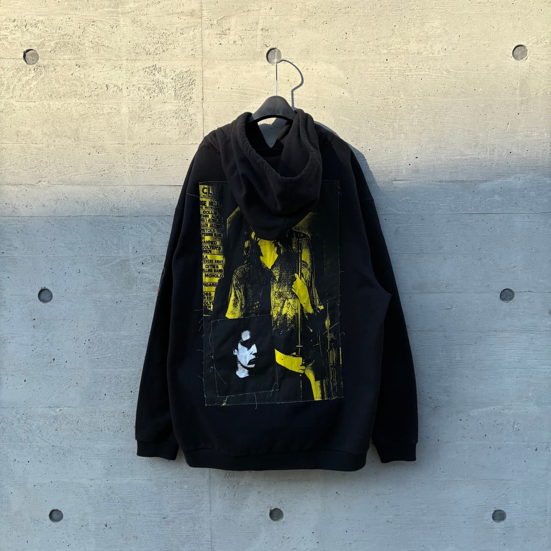 라프시몬스 x 프레드페리 핀 프린티드 패치 후디 상품이미지8