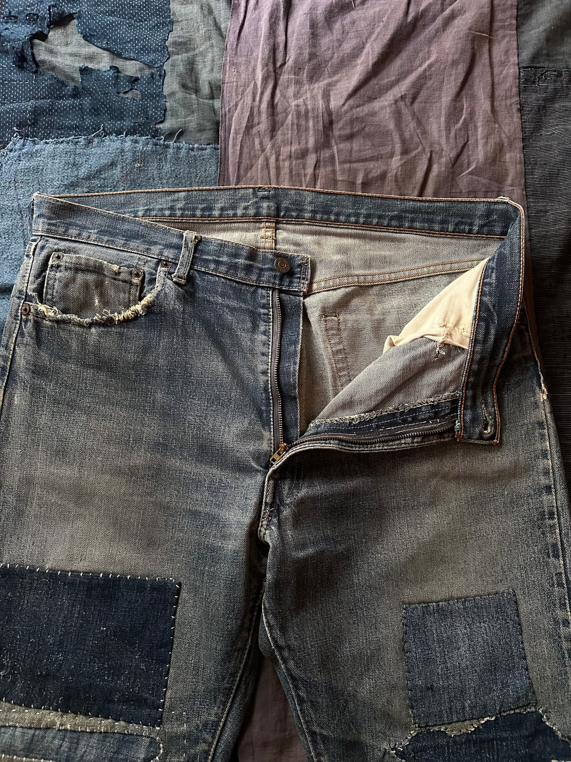 60s Levis BigE Selvedge Denim Pants 66전기 상품이미지4