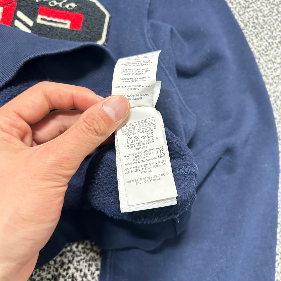 폴로 (POLO RalphLauren) P 로고 맨투맨 상품이미지5