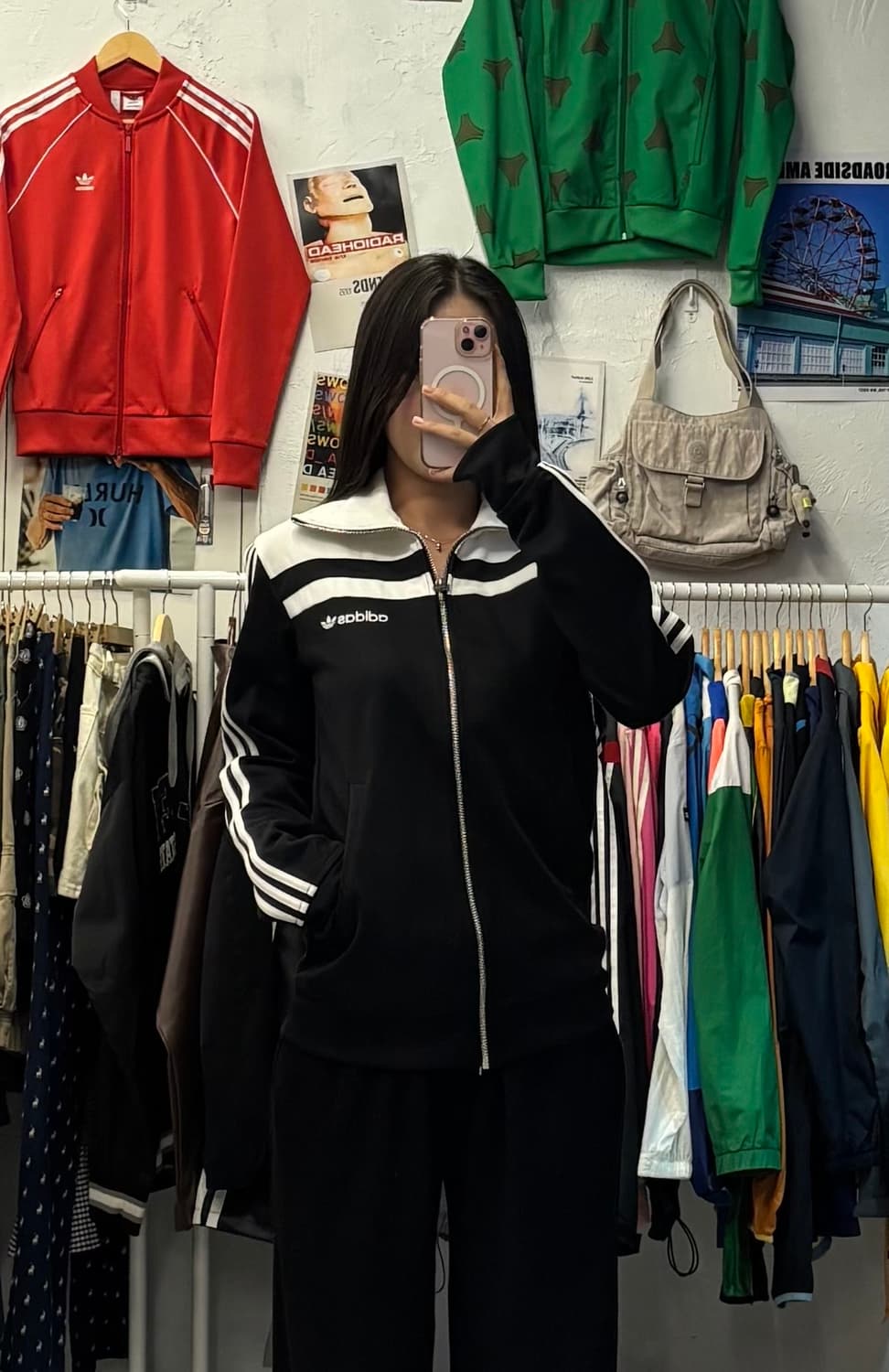 아디다스 유로파 오레오 흰검 트랙탑 져지 S 상품이미지1