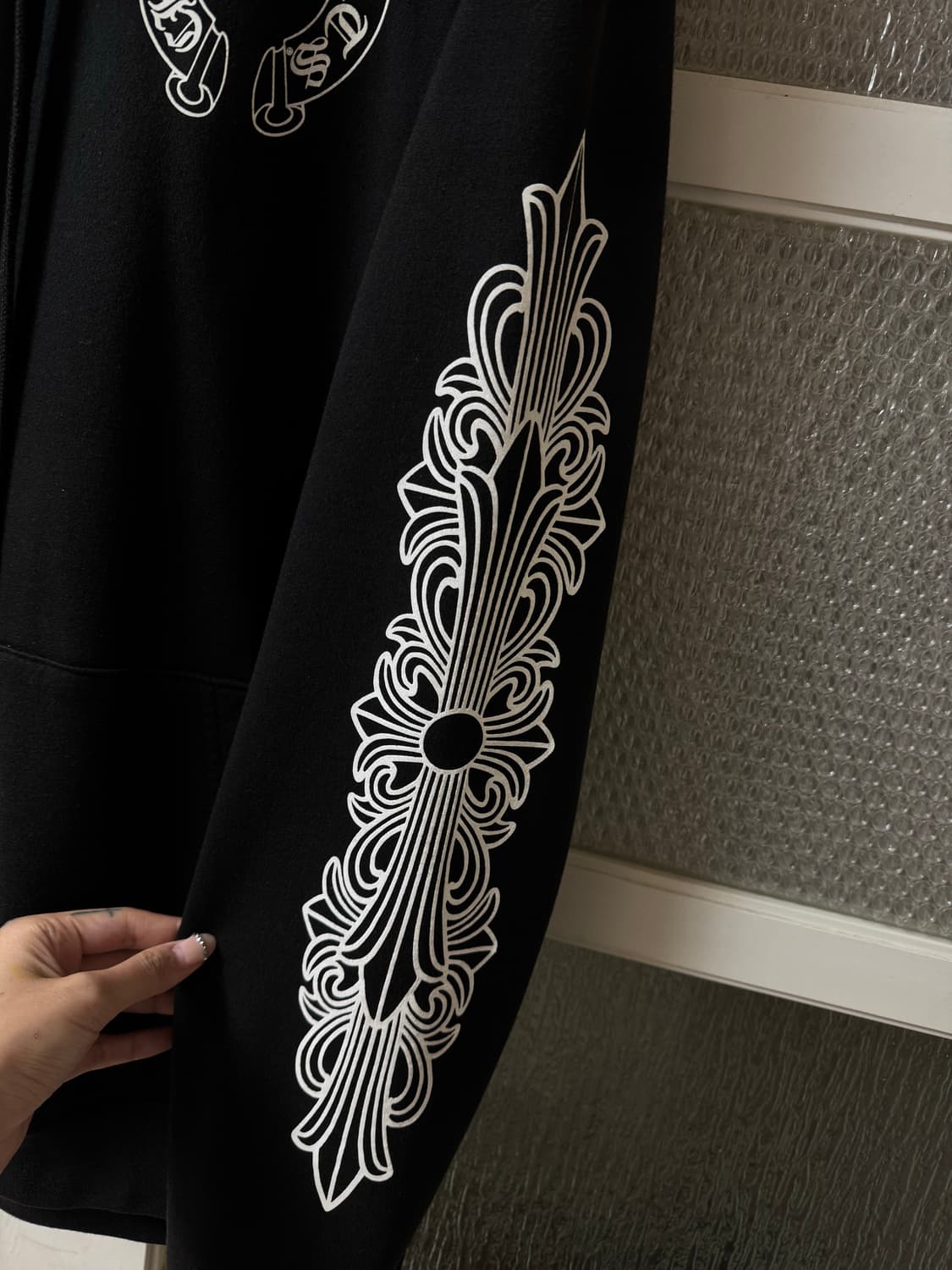 크롬하츠 홀스슈 플로랄 후드 상품이미지4