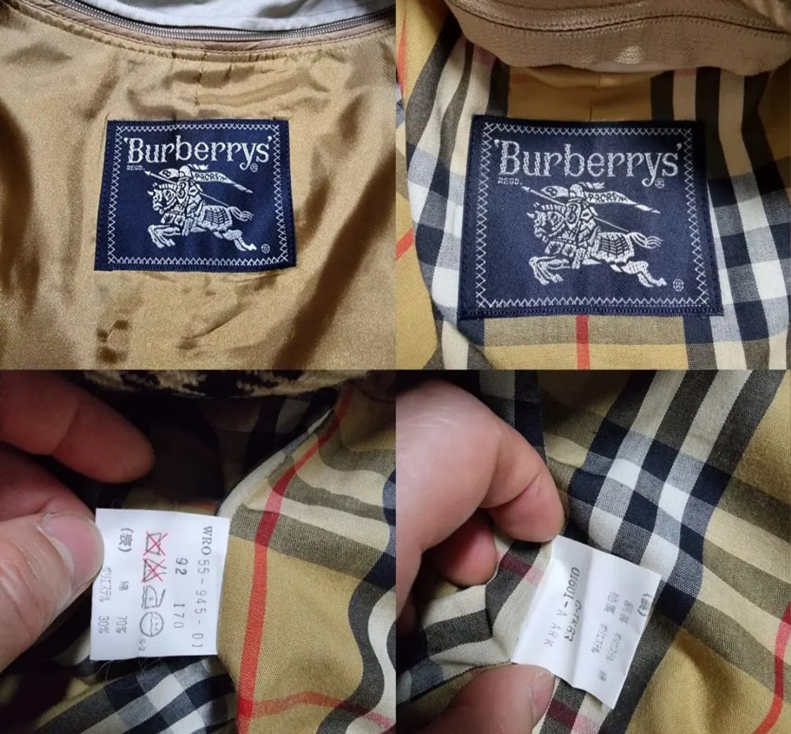 (내피포함) 버버리트렌치코트 버버리코트 버버리자켓 burberry 상품이미지9