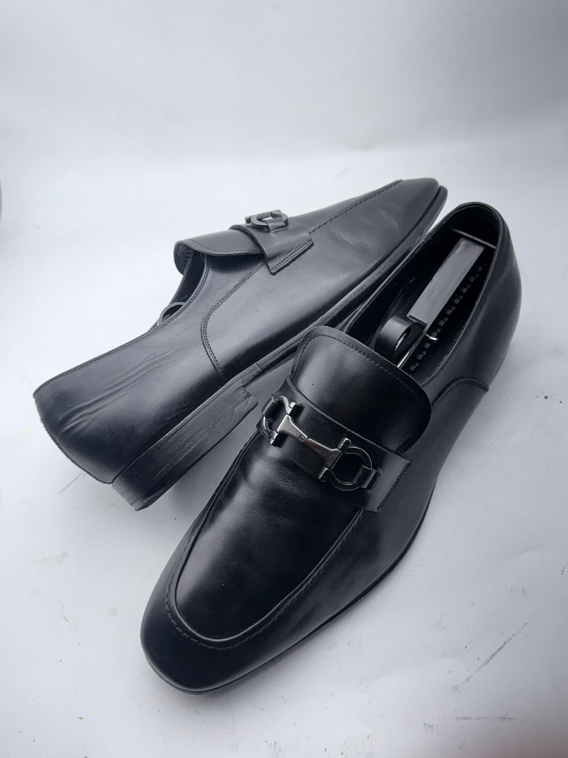 정품)페라가모구두275 상품이미지6