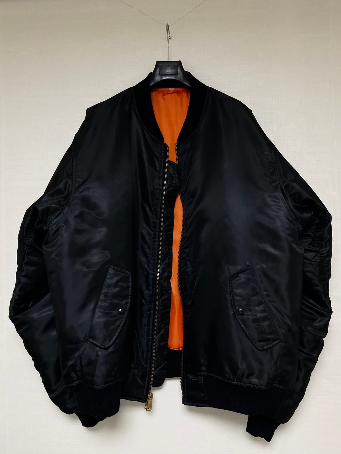 ROTHCO MA-1  JACKET BLACK 6XL 상품이미지5