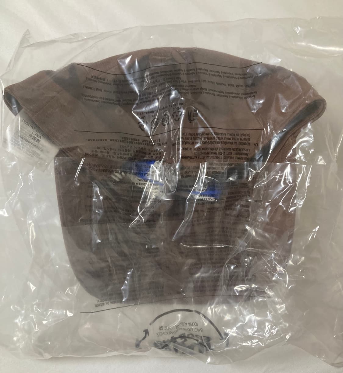 아디다스 불꽃마크 갈색 자수 볼캡 브라운 야구모자 (새상품) 상품이미지2